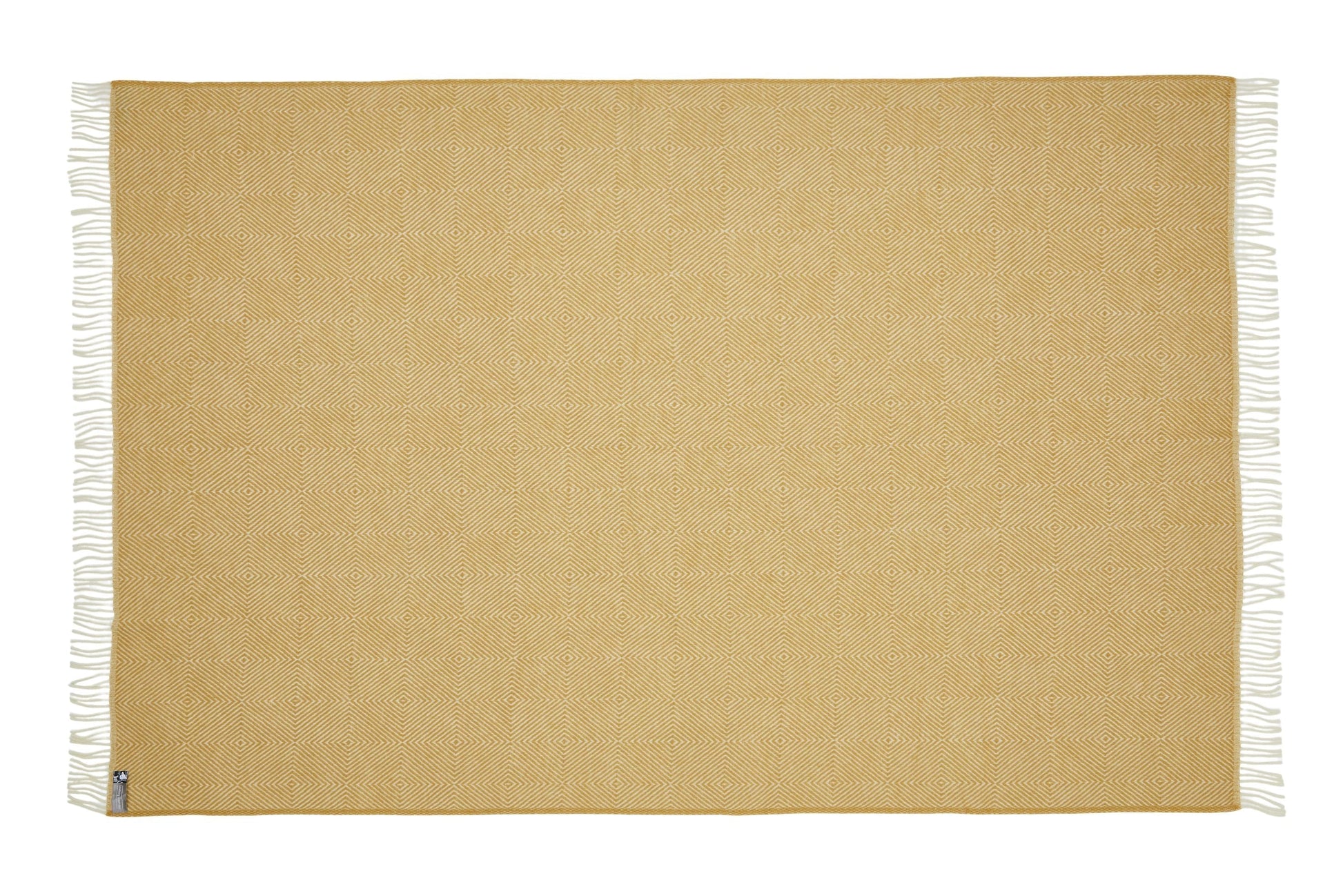 Silkeborg Uldspinderi Fanø Throw 140x240 cm Throw 0128 Sunflower Yellow