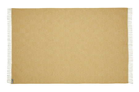 Silkeborg Uldspinderi Fanø Throw 140x240 cm Throw 0128 Sunflower Yellow