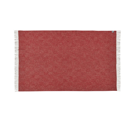 Silkeborg Uldspinderi Fanø Throw 140x240 cm Throw 0177 Granite Red