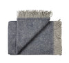Silkeborg Uldspinderi Fanø Throw 140x240 cm Throw 0184 Granite Blue