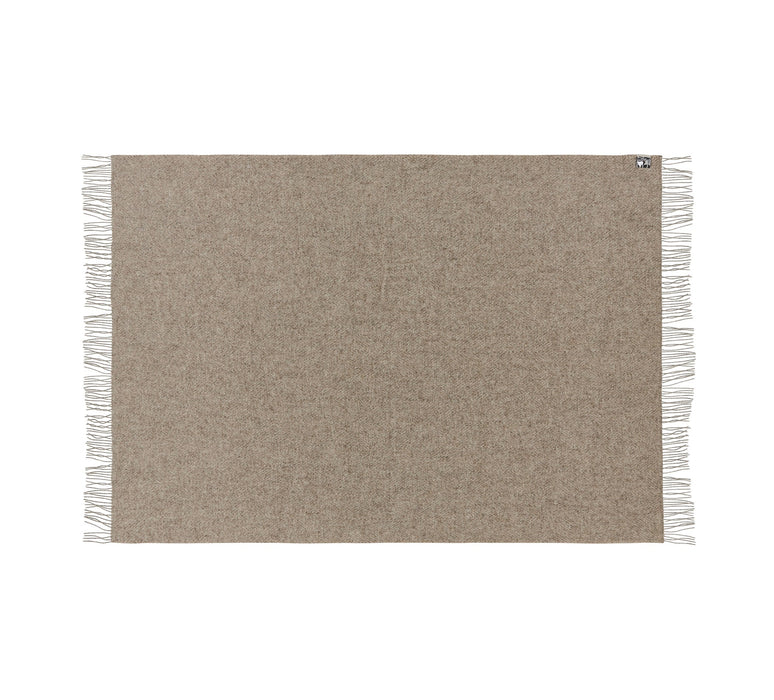 Silkeborg Uldspinderi Fanø Throw 140x240 cm Throw 0185 Pebbles Beige