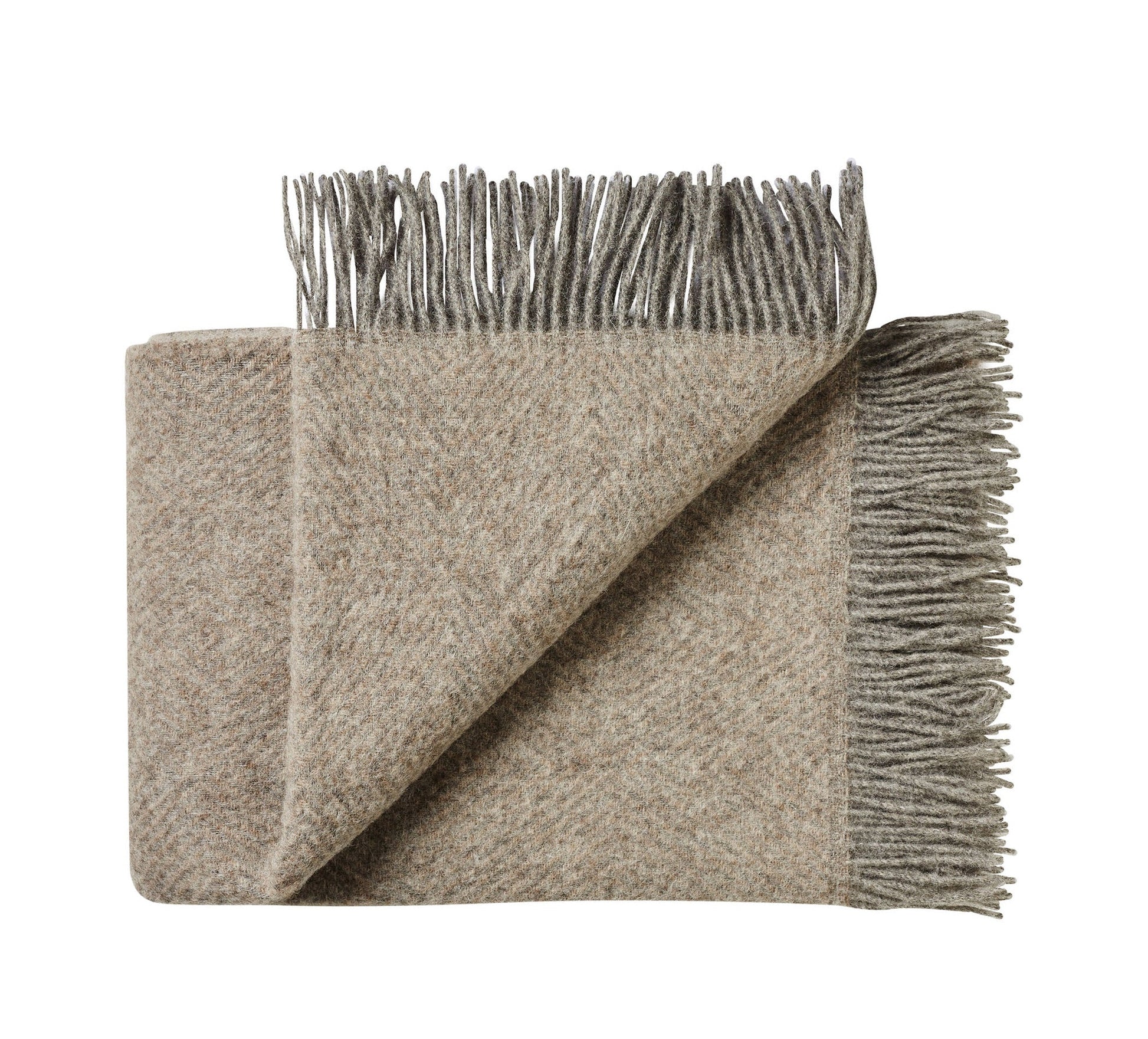 Silkeborg Uldspinderi Fanø Throw 140x240 cm Throw 0185 Pebbles Beige