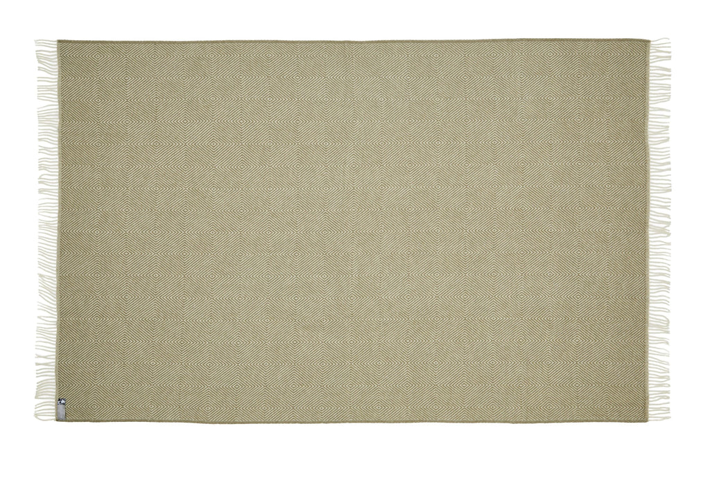 Silkeborg Uldspinderi Fanø Throw 140x240 cm Throw 0188 Light Green