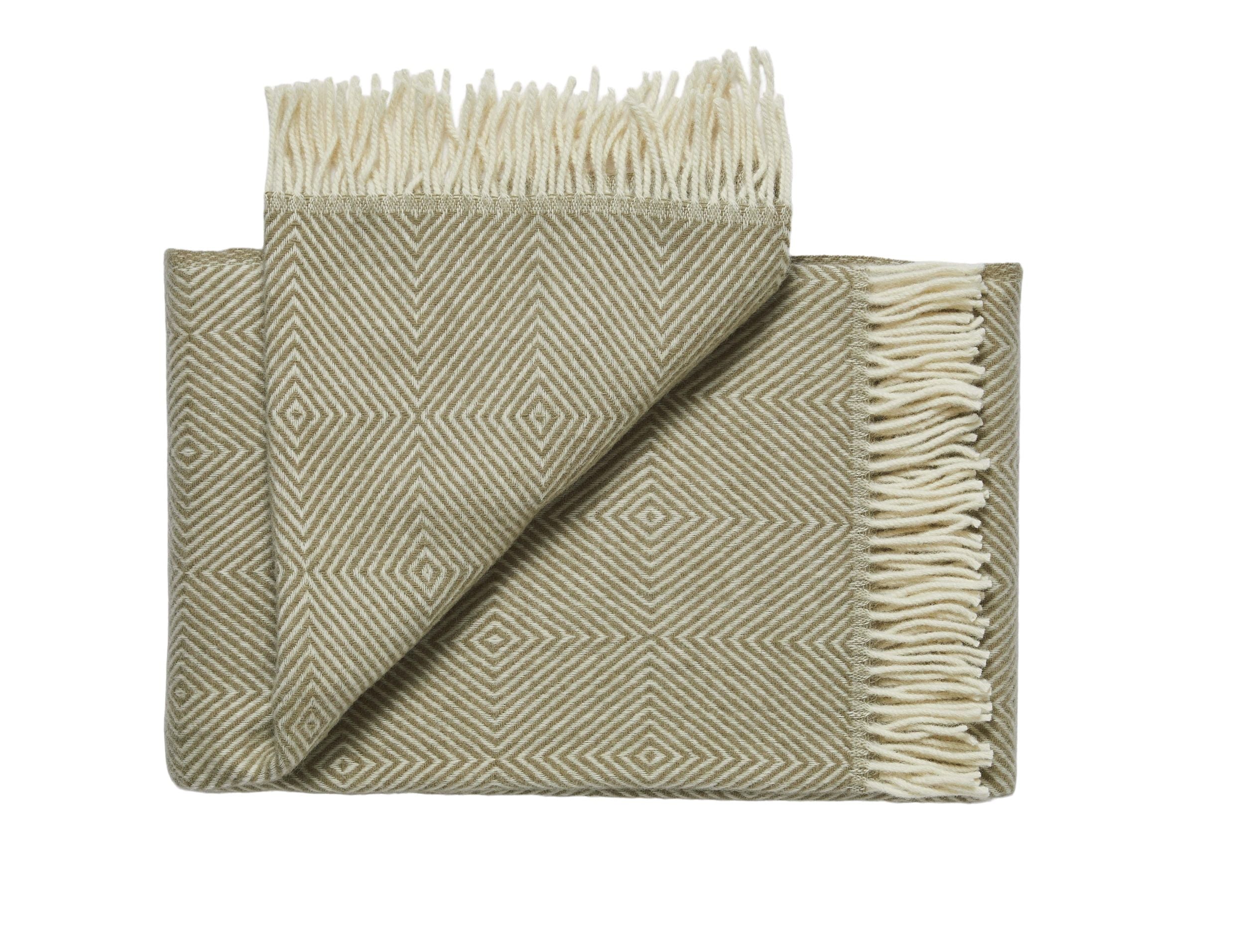 Silkeborg Uldspinderi Fanø Throw 140x240 cm Throw 0188 Light Green
