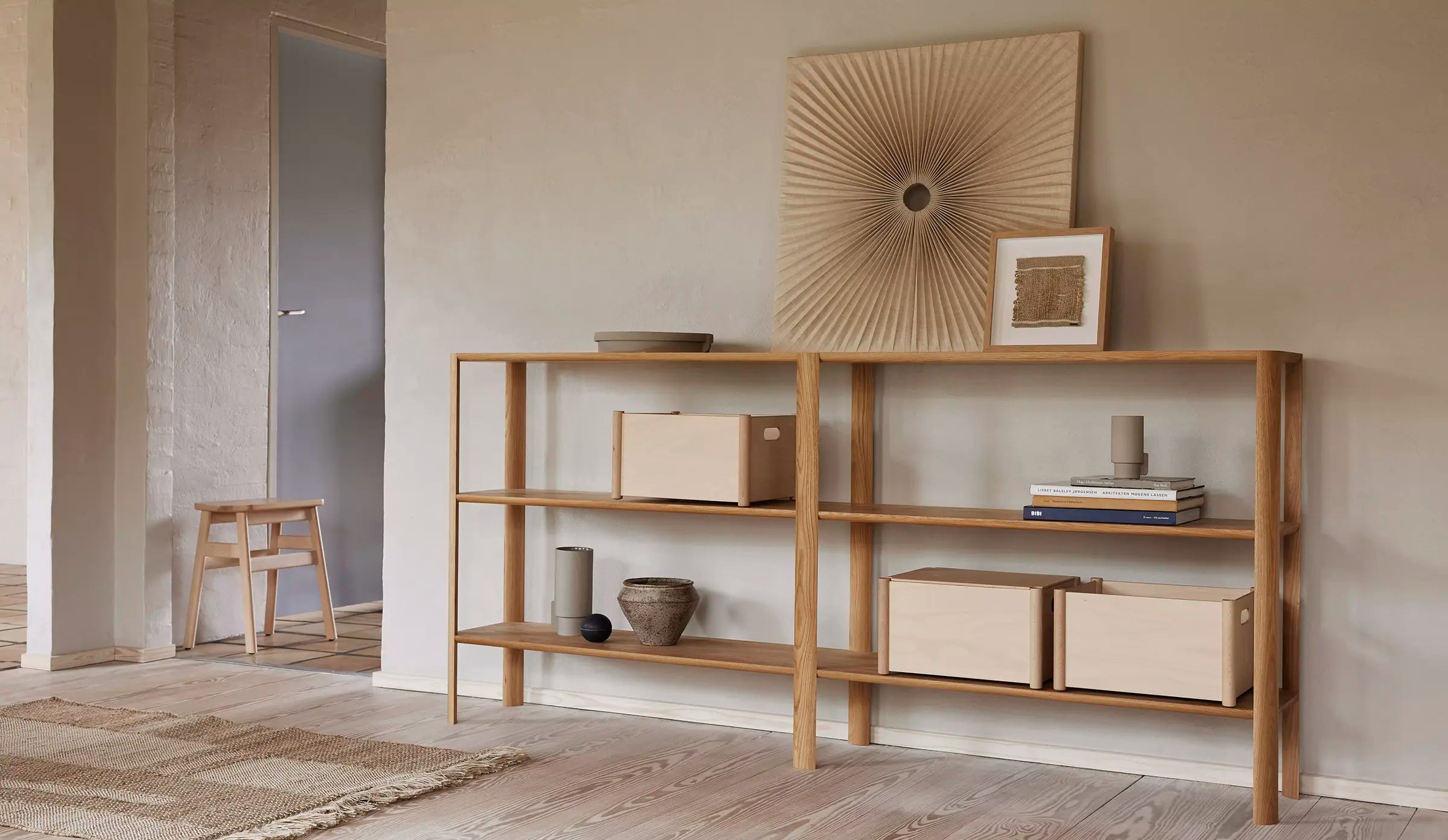 Leaf Shelf 2x3 - White Oak