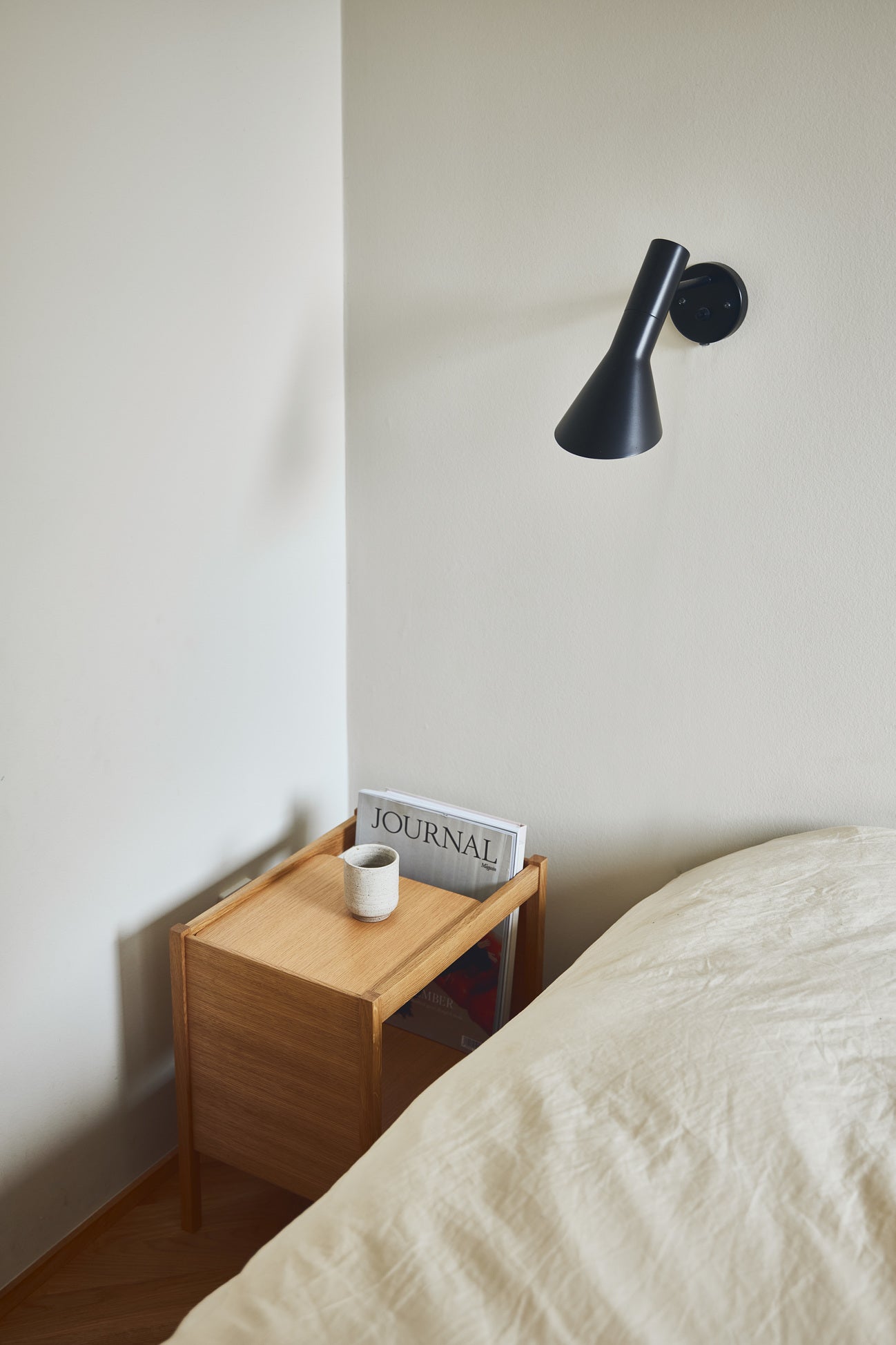 Journal Side Table - Oak