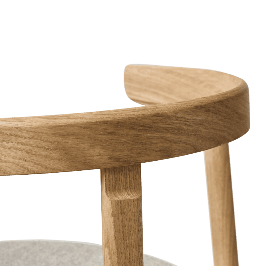 Lunar Chair - Oak Hallingdal 65