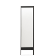 A Line Mirror - Black-stained Oak