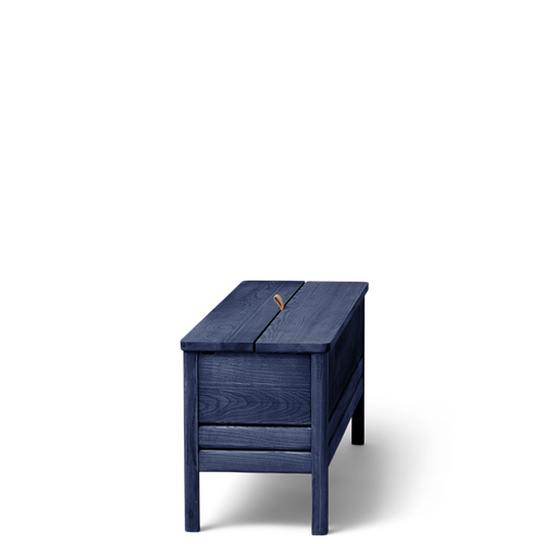 Form & Refine A Line Storage Bench 111, Indigo Blue Special Edition