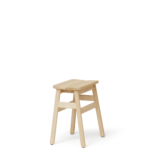 Form & Refine Angle Standard Stool 45, Beech