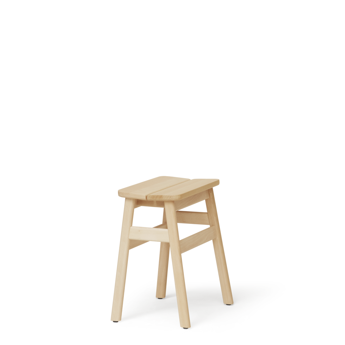 Angle Standard Stool 45 - Beech