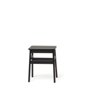 Angle Standard Stool 45 - Black-stained Beech