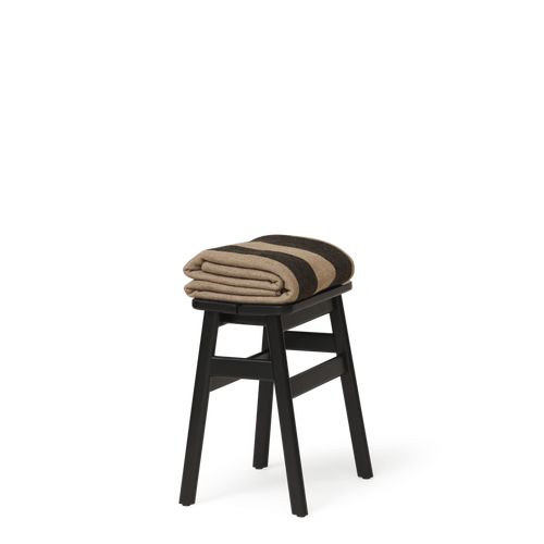 Form & Refine Angle Standard Stool 45, Black-stained Beech