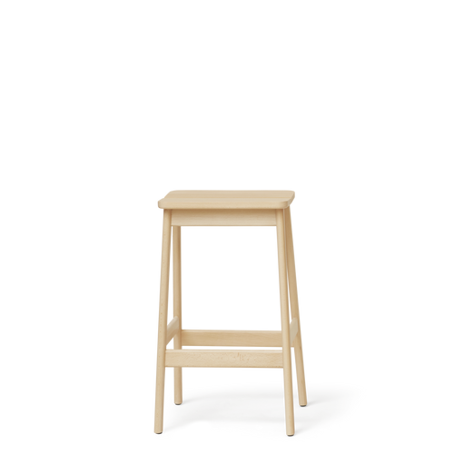 Form & Refine Angle Standard Bar Stool 65, Beech