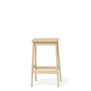 Angle Standard Bar Stool 65 - Beech