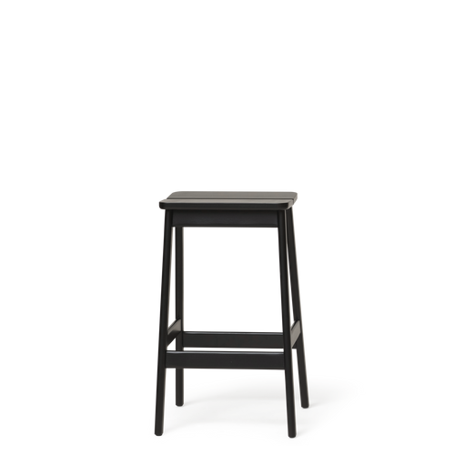 Form & Refine Angle Standard Stool 65, Black-stained Beech