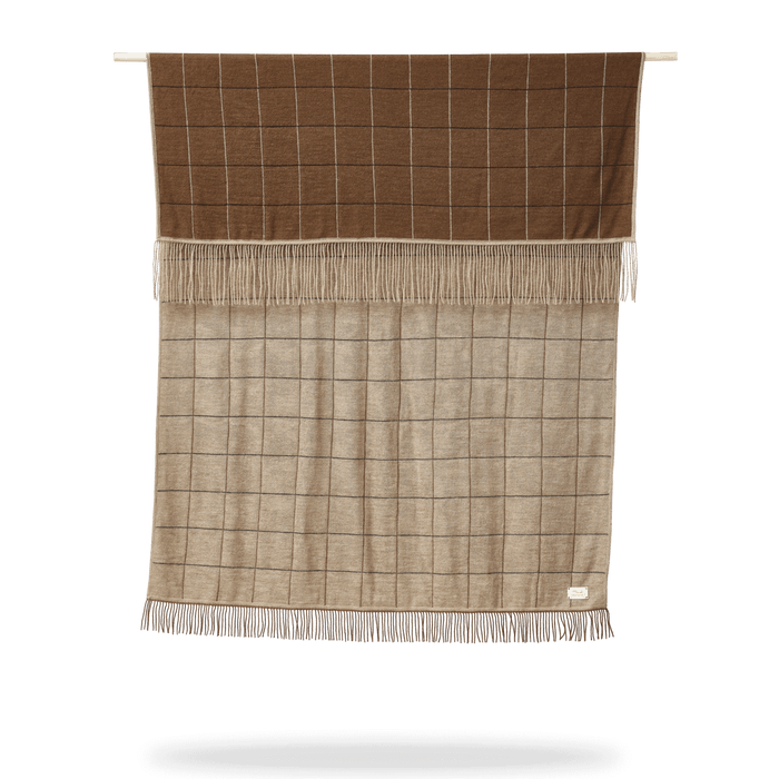 Form & Refine Aymara Blanket, New Square Brown