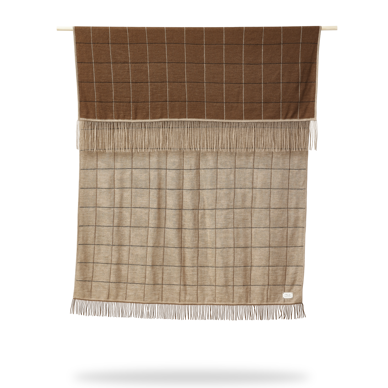 Aymara Blanket - New Square Brown