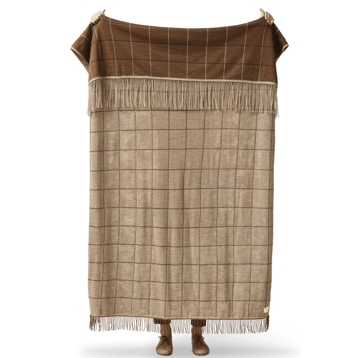 Form & Refine Aymara Blanket, New Square Brown