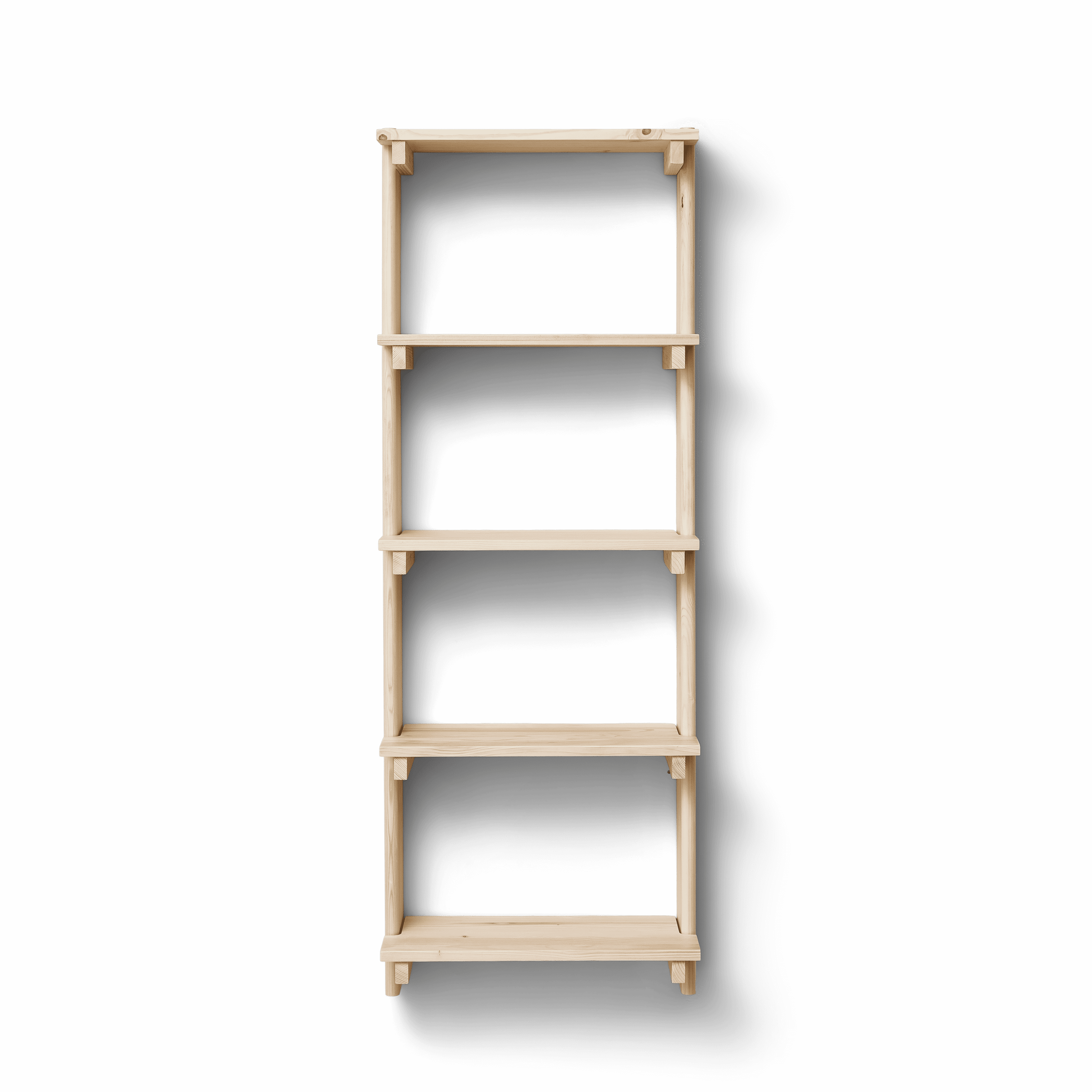 Beam Wall Shelf 5 - Pine