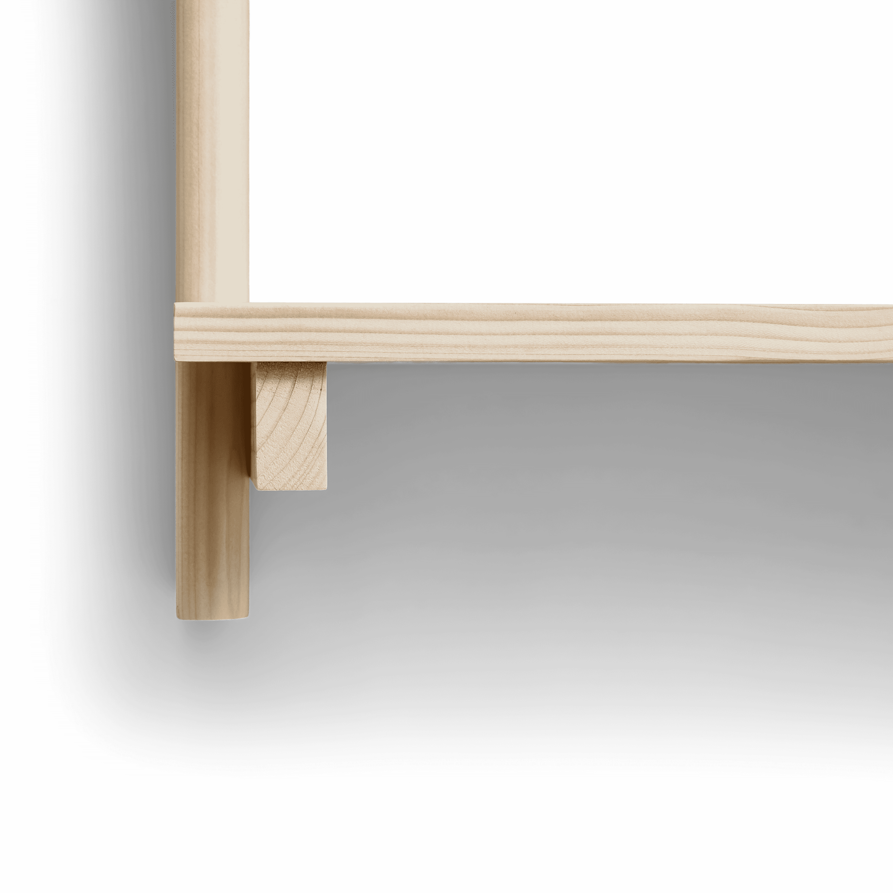 Beam Wall Shelf 5 - Pine