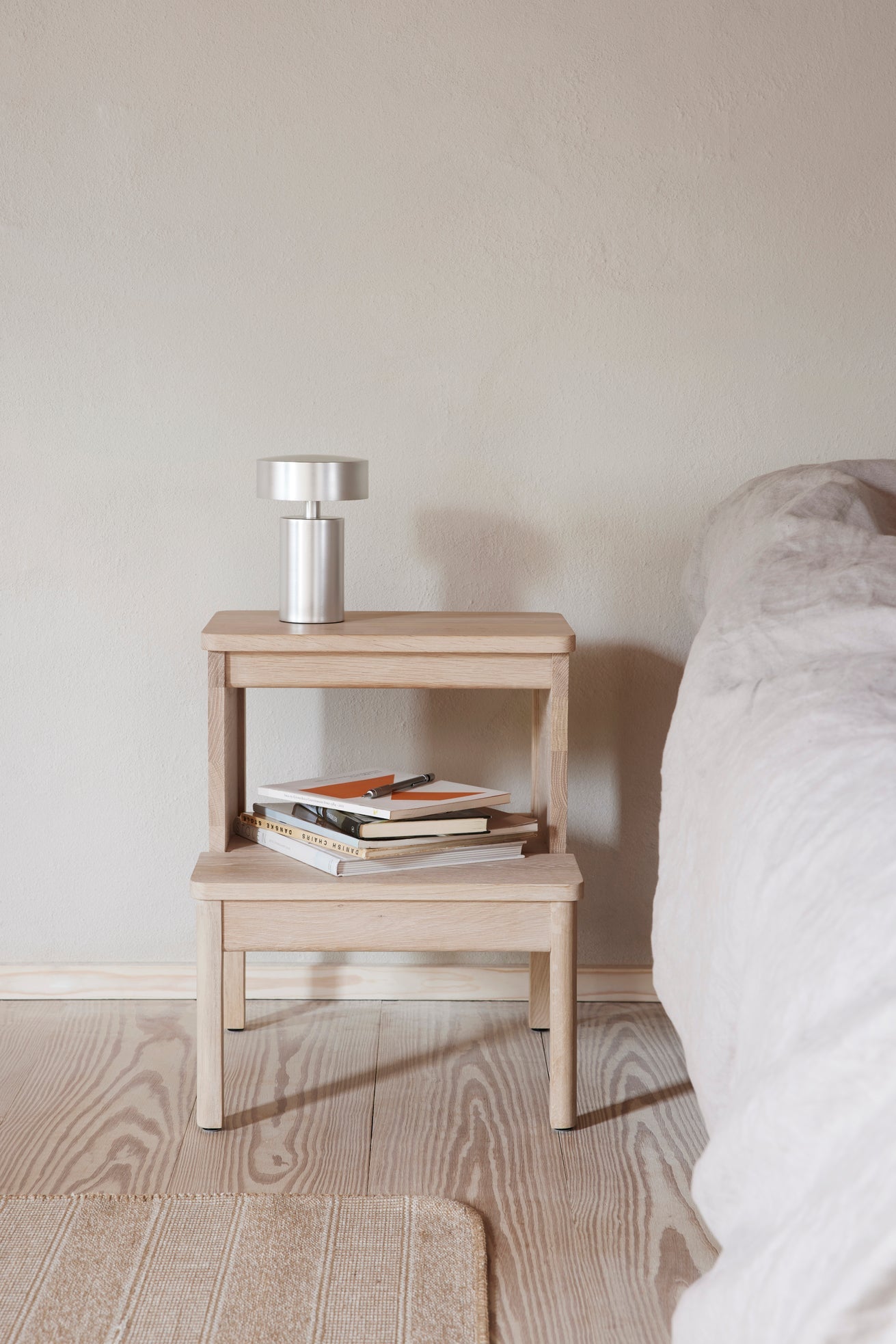 A Line Stepstool - White Oak