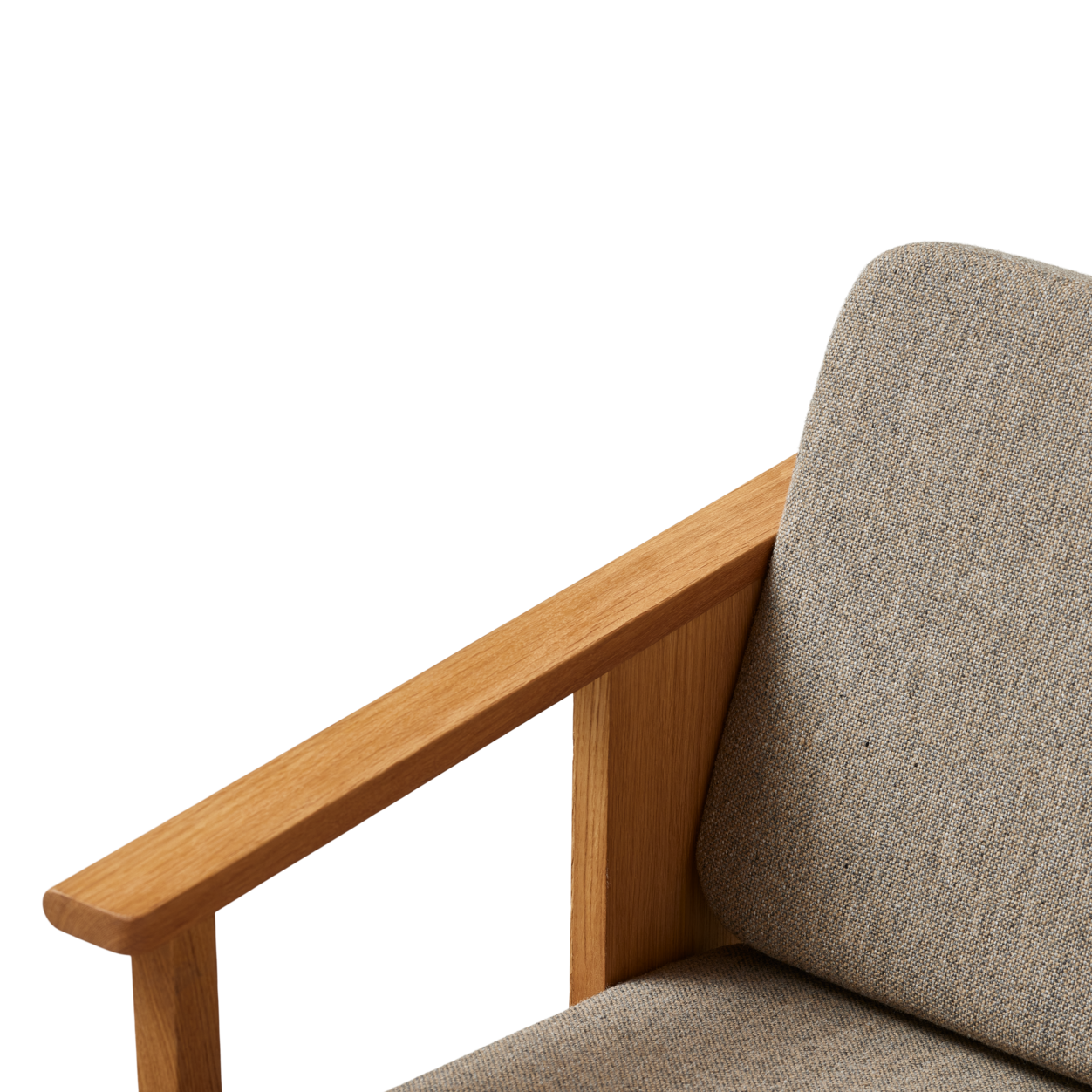 Block Lounge Chair - Oak Hallingdal 65-227