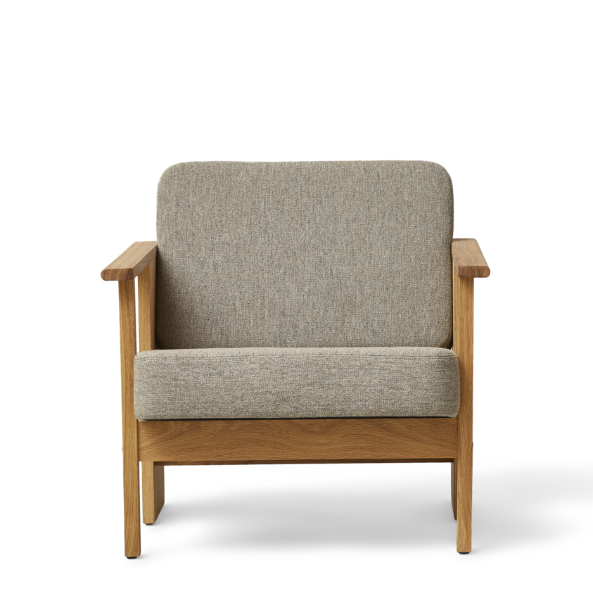 Block Lounge Chair - Oak Hallingdal 65-227