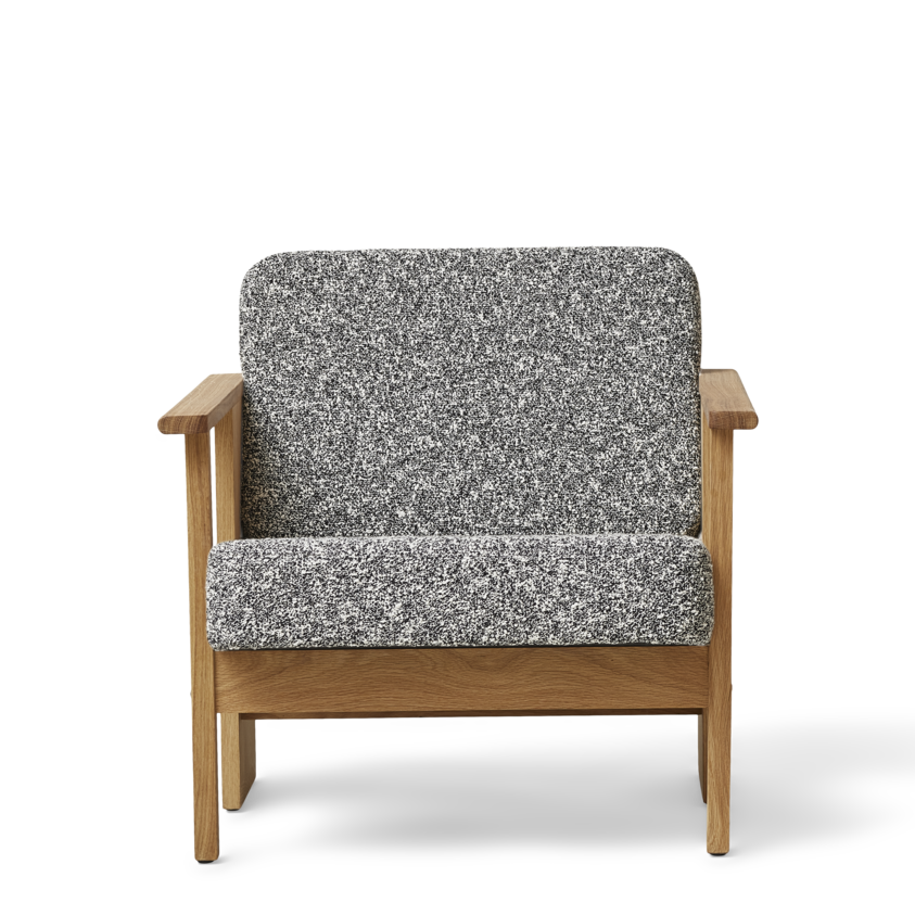 Block Lounge Chair - Oak Zero - 0004
