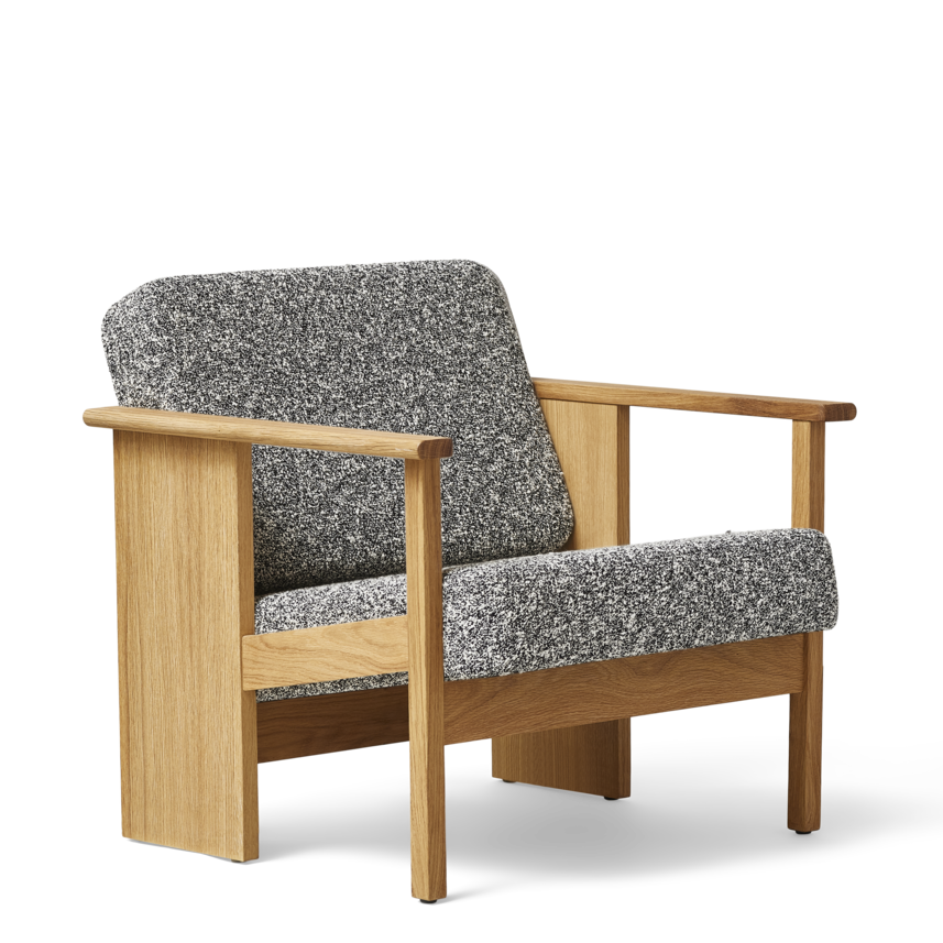 Block Lounge Chair - Oak Zero - 0004