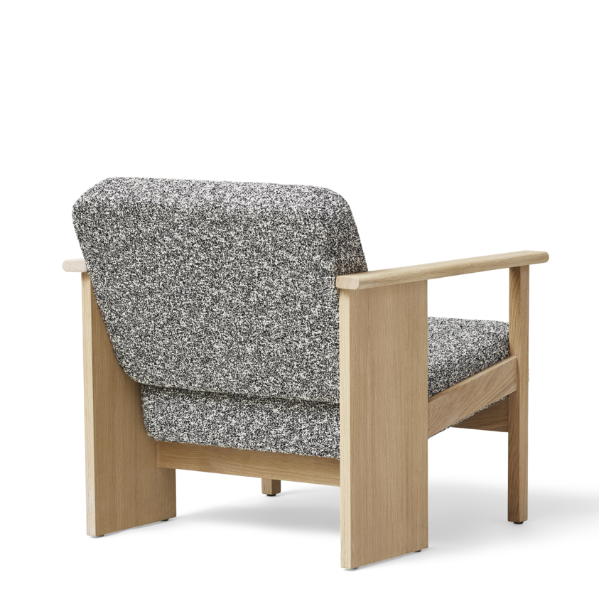 Block Lounge Chair - White Oak Zero - 0004