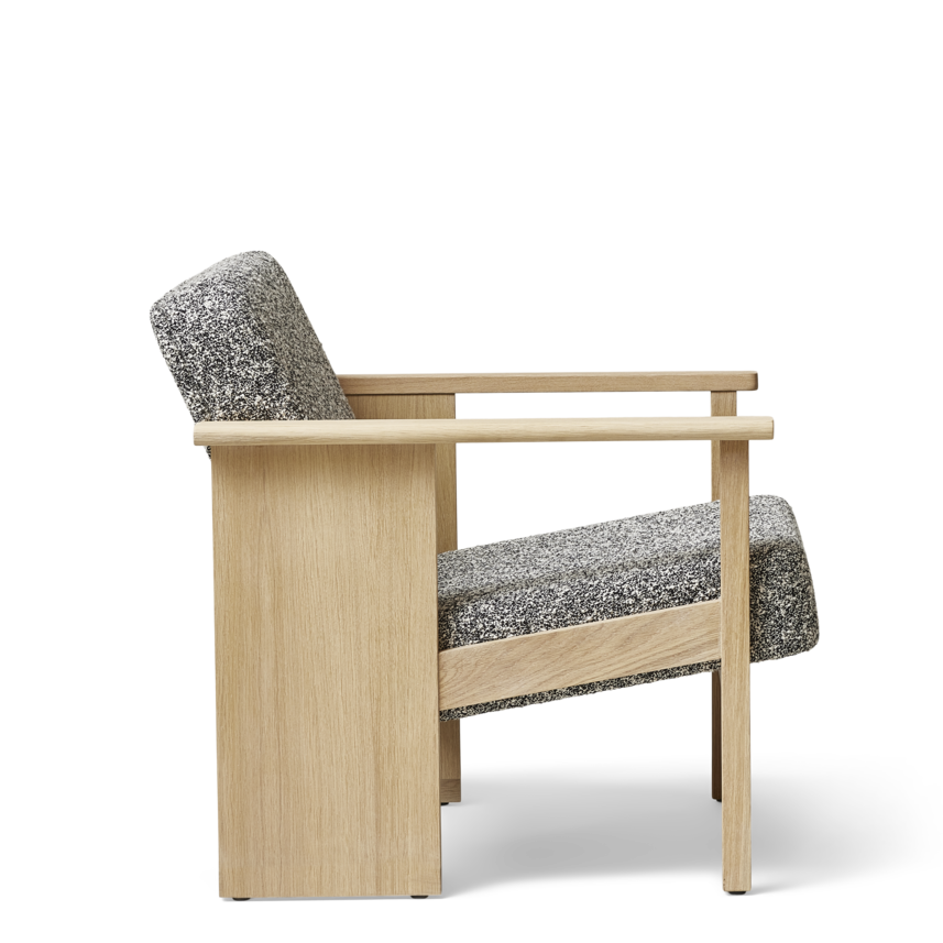Block Lounge Chair - White Oak Zero - 0004