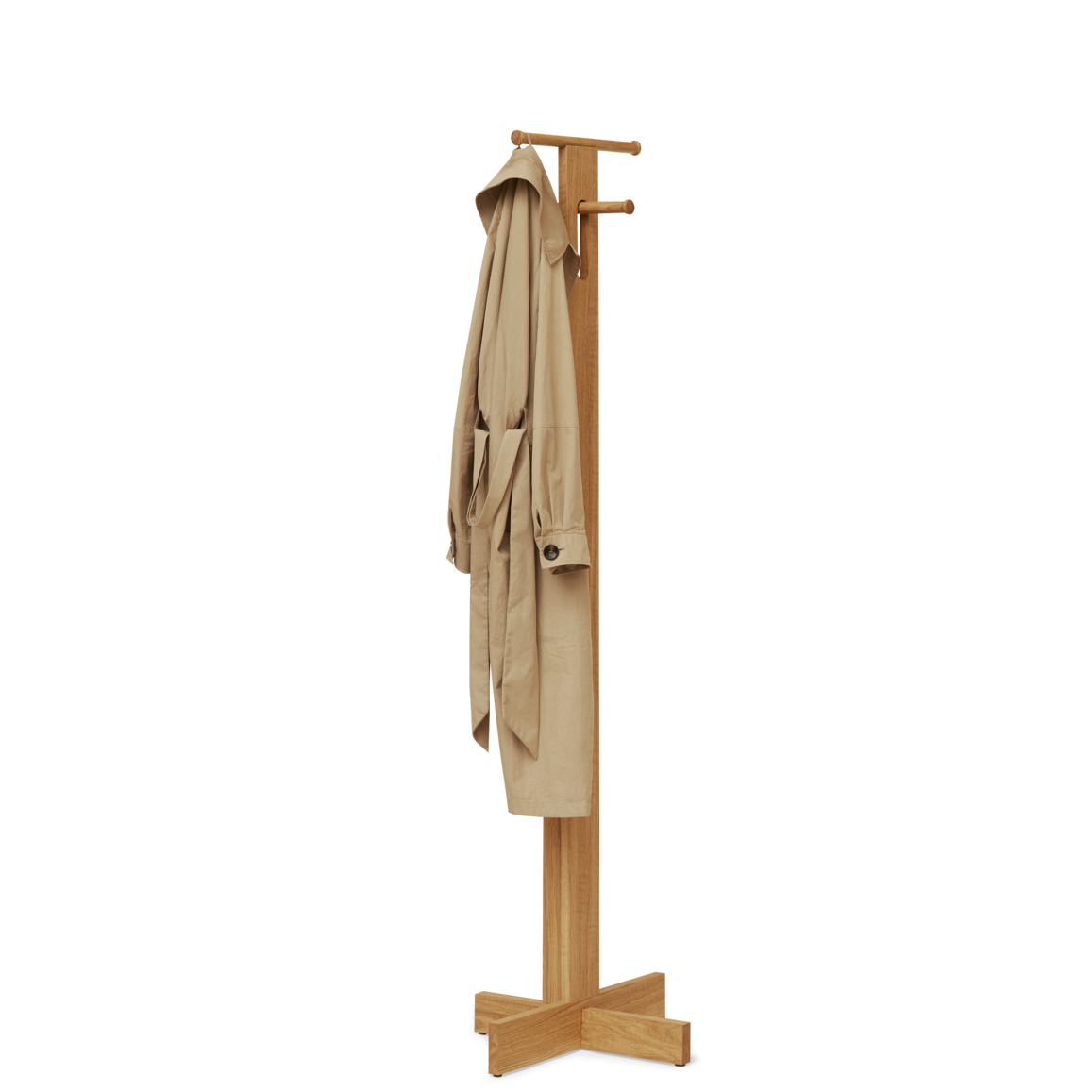 Foyer Coat Stand - Oak