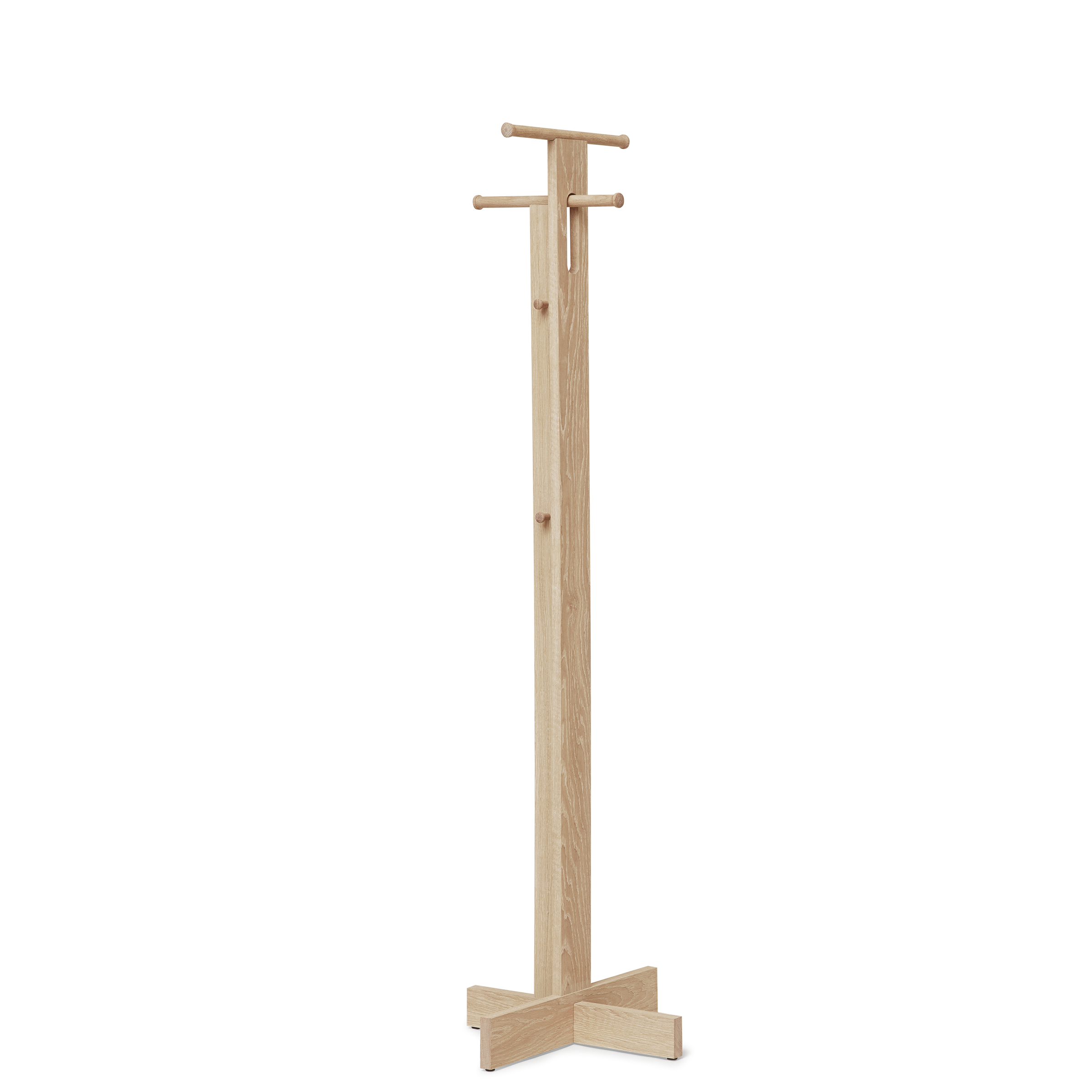 Foyer Coat Stand - White Oak