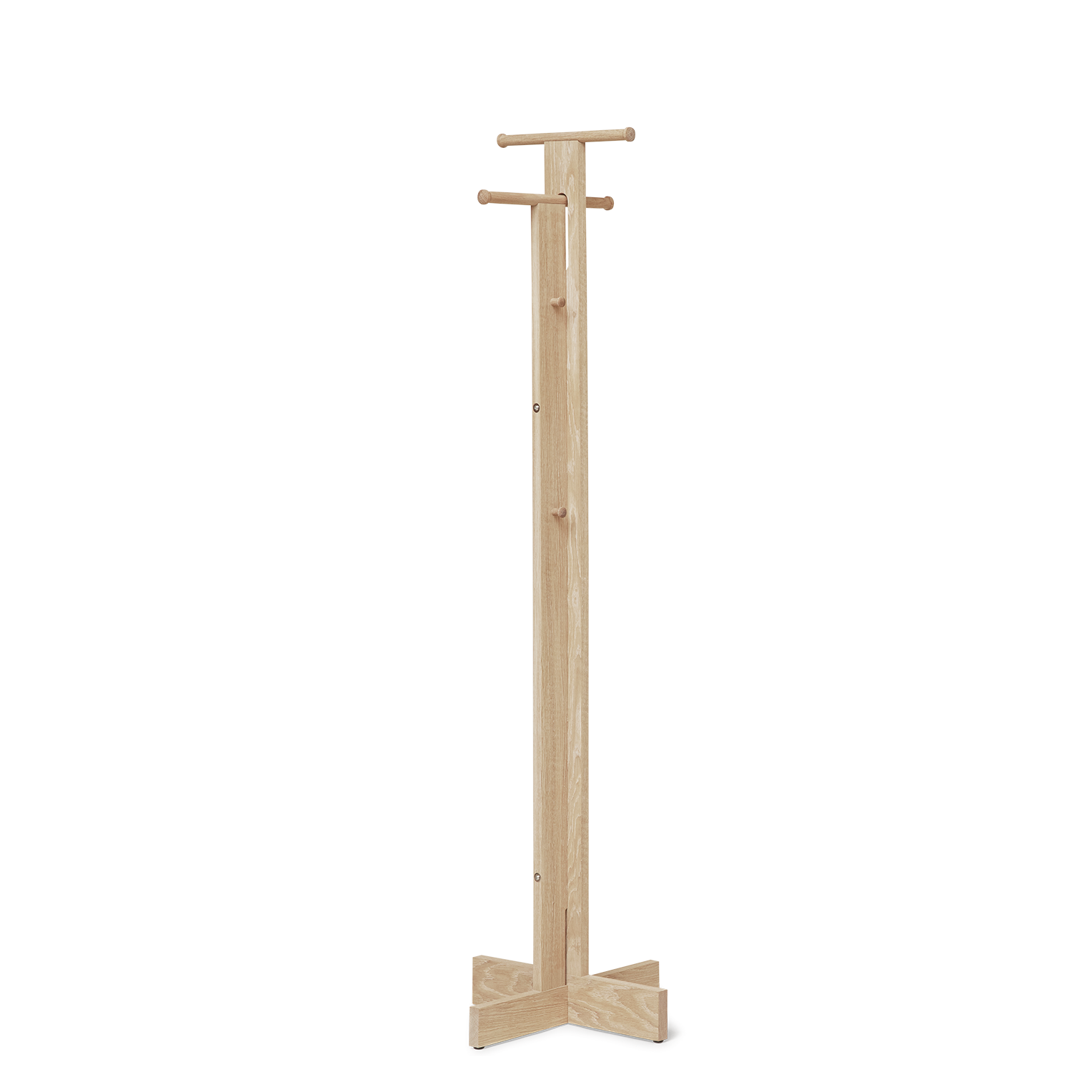 Foyer Coat Stand - White Oak