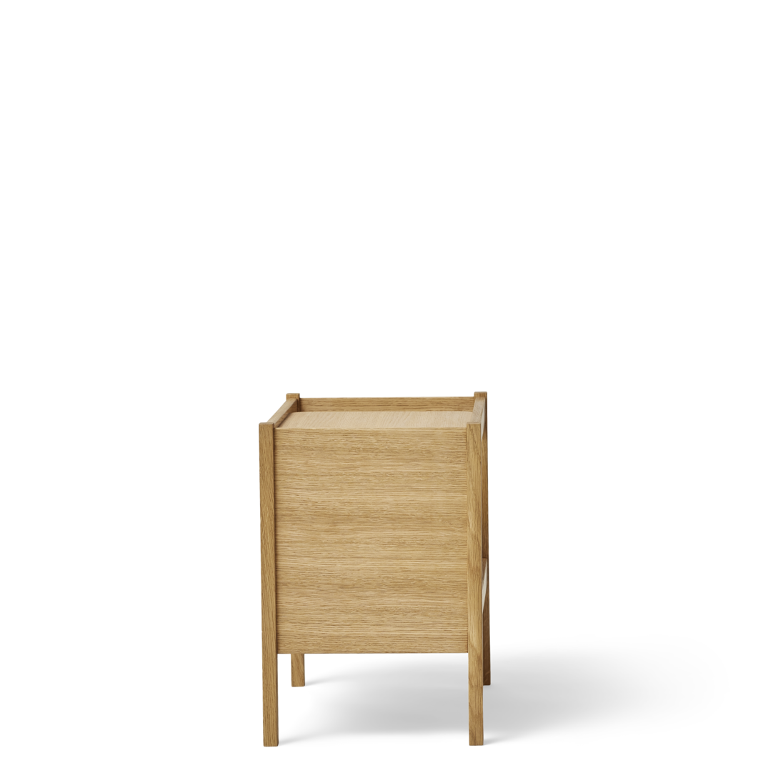 Journal Side Table - Oak