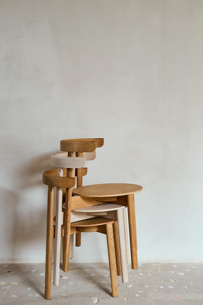 Lunar Chair - White Oak