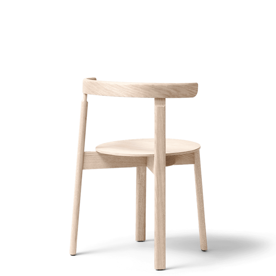 Lunar Chair - White Oak