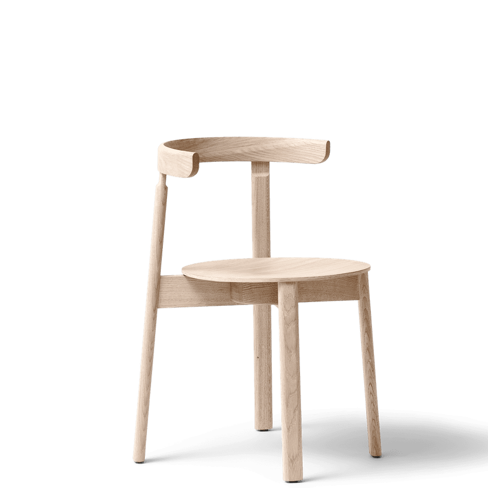 Lunar Chair - White Oak