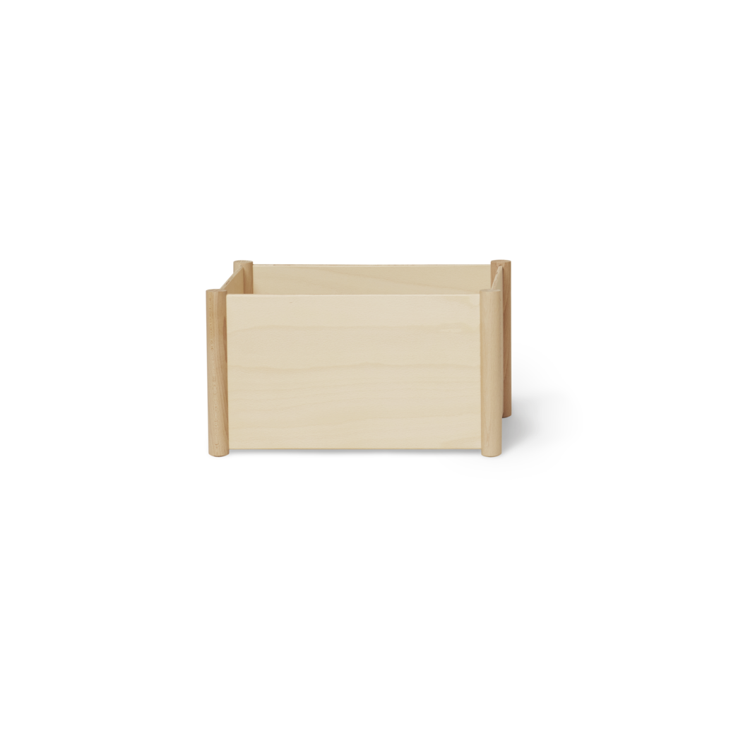 Pillar Storage Box - Medium - Beech