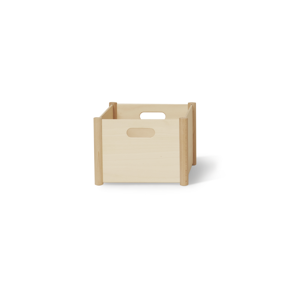 Pillar Storage Box - Medium - Beech