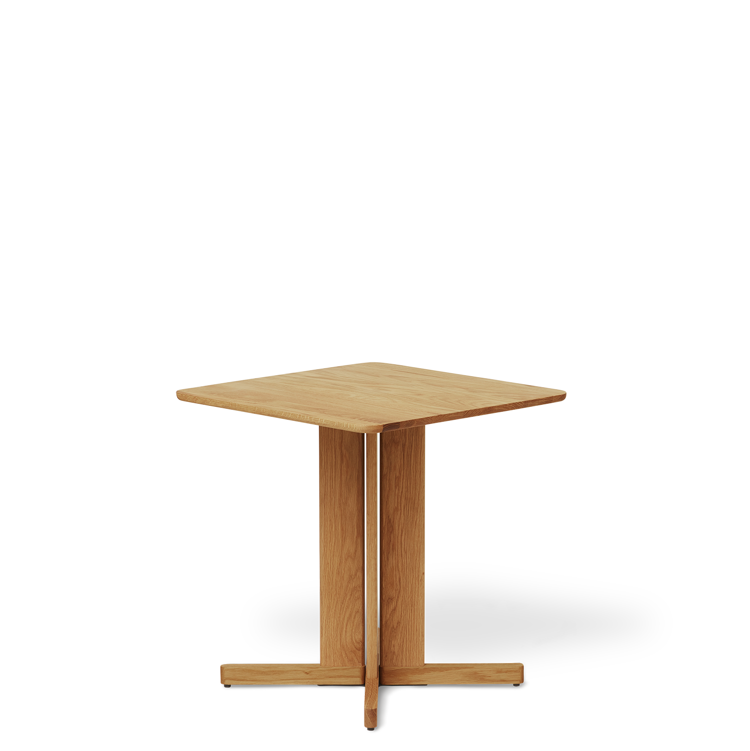 Trefoil Square Table 68x68 - Oak
