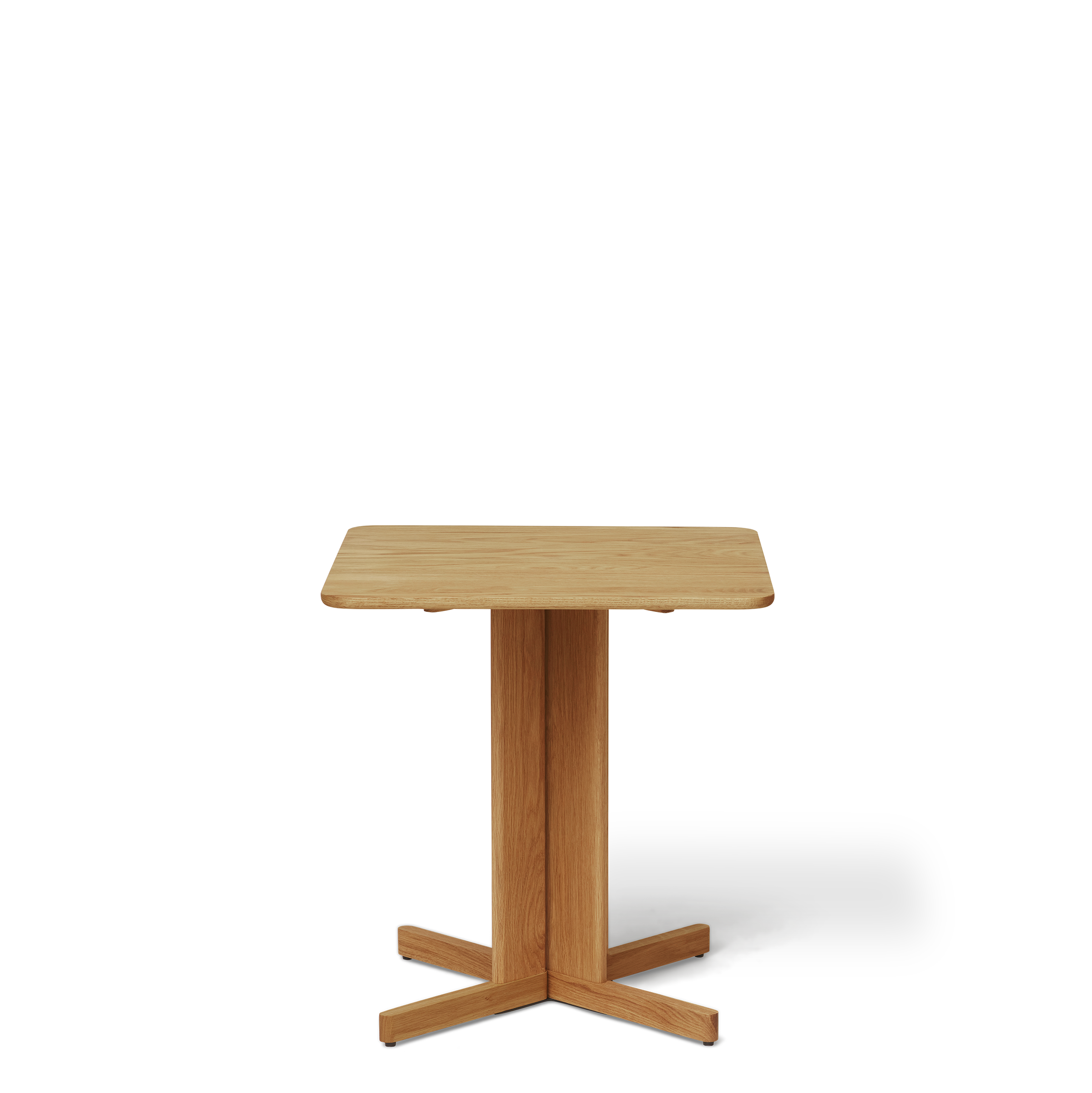 Trefoil Square Table 68x68 - Oak