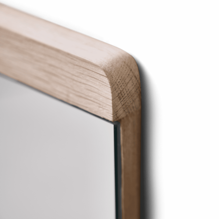 Form & Refine Rim Mirror 35Ã—110, White Oak