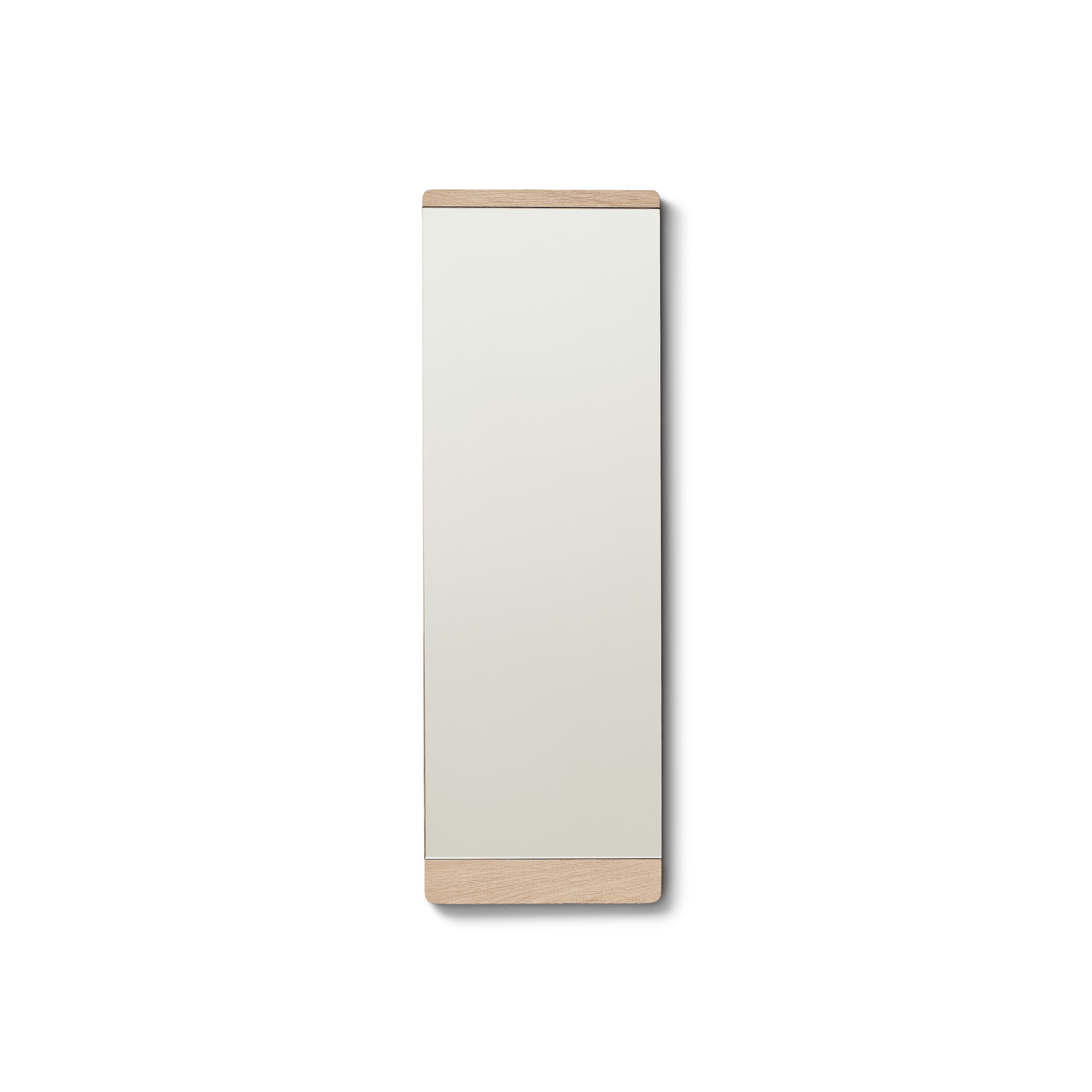 Rim Mirror 35x110 - White Oak