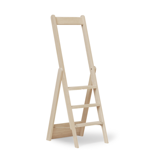 Form & Refine Step by Step Ladder, White Oak