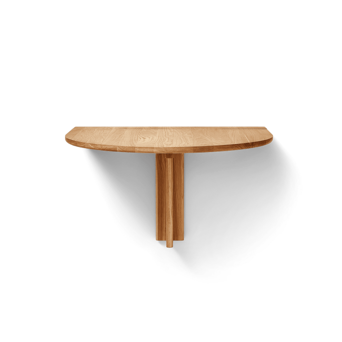 Form & Refine Trefoil Folding Wall Table, Oak