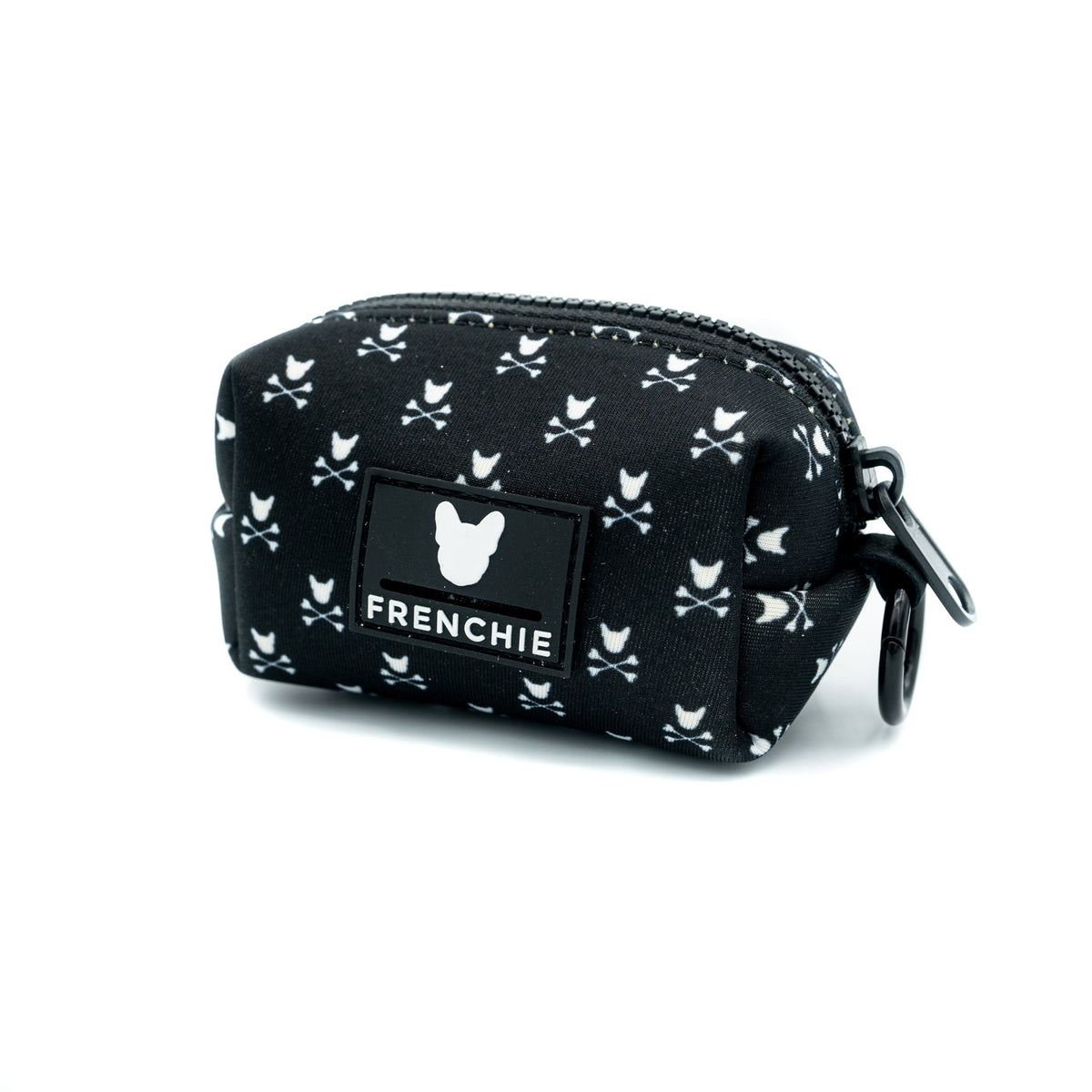 Frenchie Poo Bag Holder- Bad to the Bone