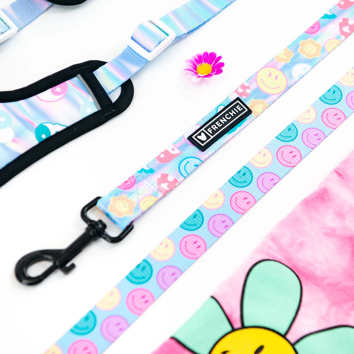 Frenchie Comfort Leash - Good Vibes