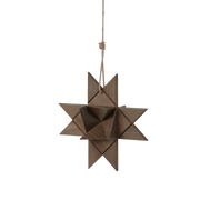 Fröbelstar Hangning - Smoke Stained Oak